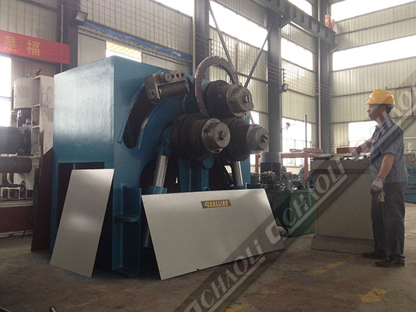 W24H弧線(xiàn)調整式型材彎曲機